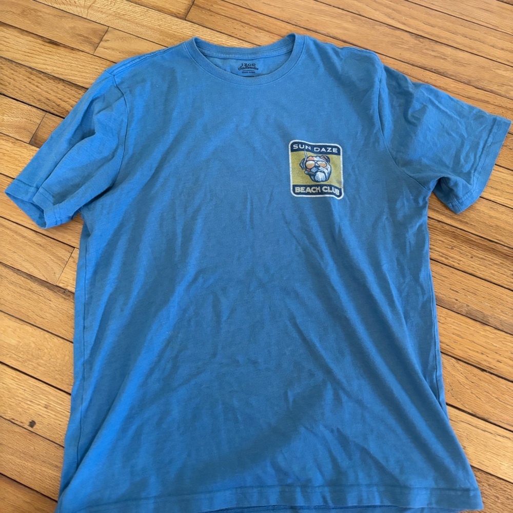 Izod Blue Short Sleeve Tee